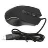Gaming Mouse USB2.0 4 Adjustable DPI RGB Backlit Ergonomic Design Optical Sensor Laptop Mouse for Gaming Office Home