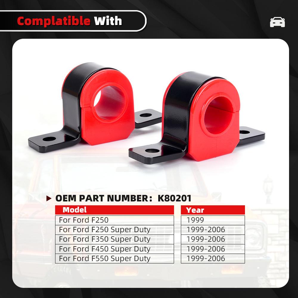 Vorderer Stabilisator-Gummilager 32mm für 1999-2006 Ford F250-F550 (K80201)