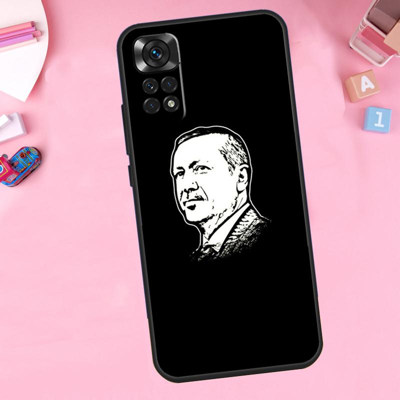 Turkey Recep Tayyip Erdogan For Xiaomi Redmi Note 13 14 9 10 11 12 15 Pro Plus Phone Case For Redmi 15 C 14C 10C 12C 13C