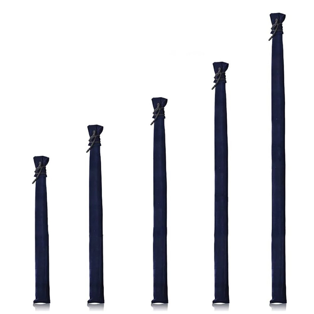 Folding Lure Rod Bag Thick Velvet Fishing Rod Protective Cover New Fishing Rod Bag