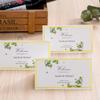 Good-120Pcs Premium Place Cards,Small Table Cards With Gold Foil Border, 2 X 3.5In Tent Cards,Wedding Place Cards For Wedding