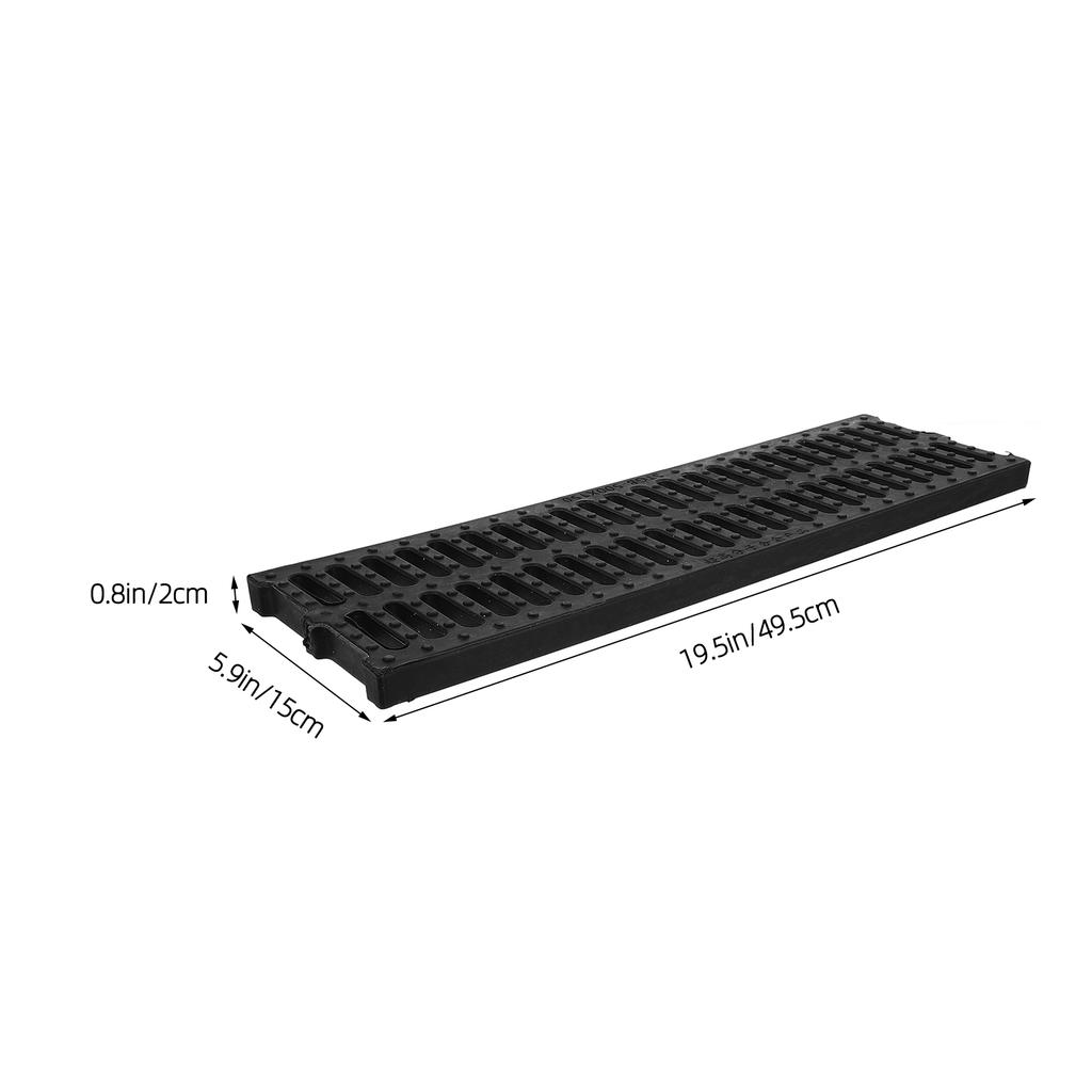 1PC Plastic Drain Grate Replaceable Sewer Cover Outdoor Drainage Drain Cover Sewer Channel Grid Grate