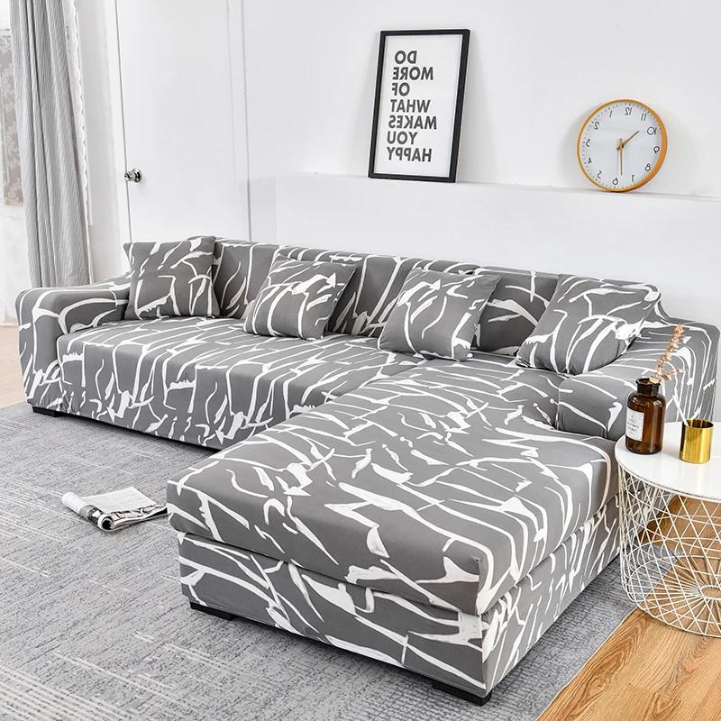 Sofa Cover Elastic Couch Cover Sectional Chair Cover It Needs Order 2pieces Sofa Cover If Your Sofa Is Corner L-shape Sofa