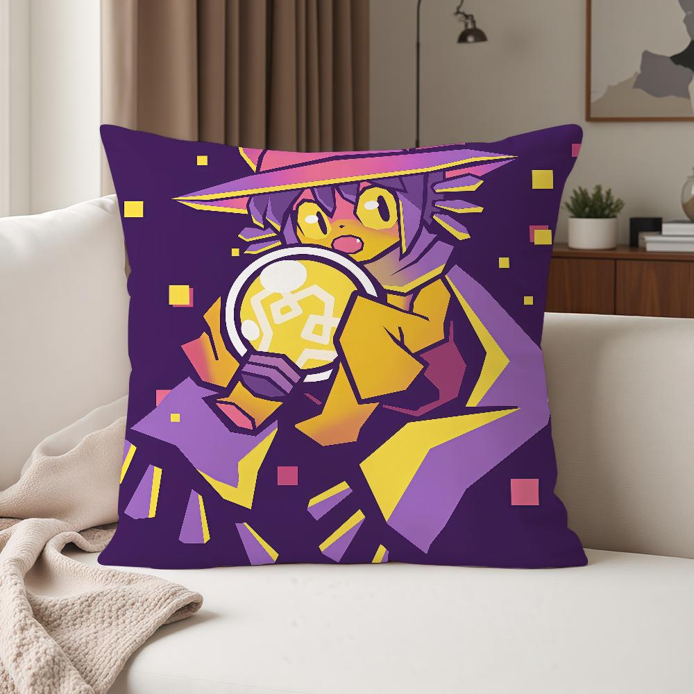 Cute Game OOneshot Niko Pillow Case Suitable For Bedrooms Living Rooms Cars Home Decoration