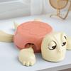 ABS Panicked Turtle Coaster Press Turtle Base Cup Mat Fun Turtle Cup Pad Quirky Toys  Home Decor