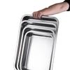 Handun 316L Stainless Steel Deep Square Buffet Tray with Lid