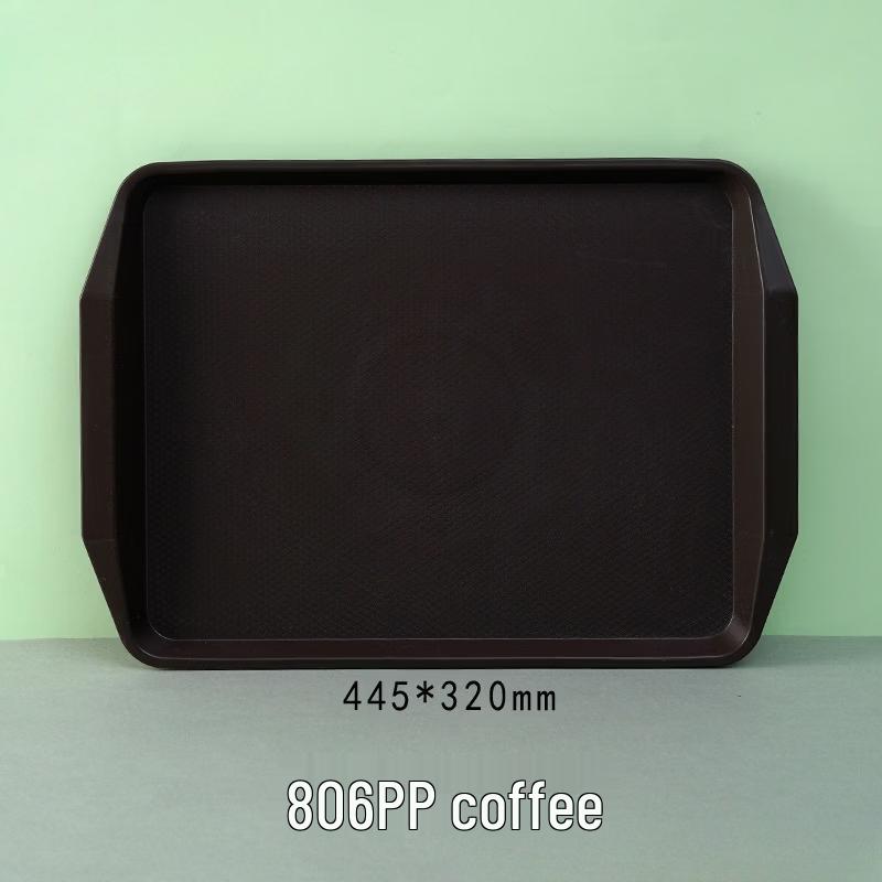 Non-Slip Plastic Serving Tray