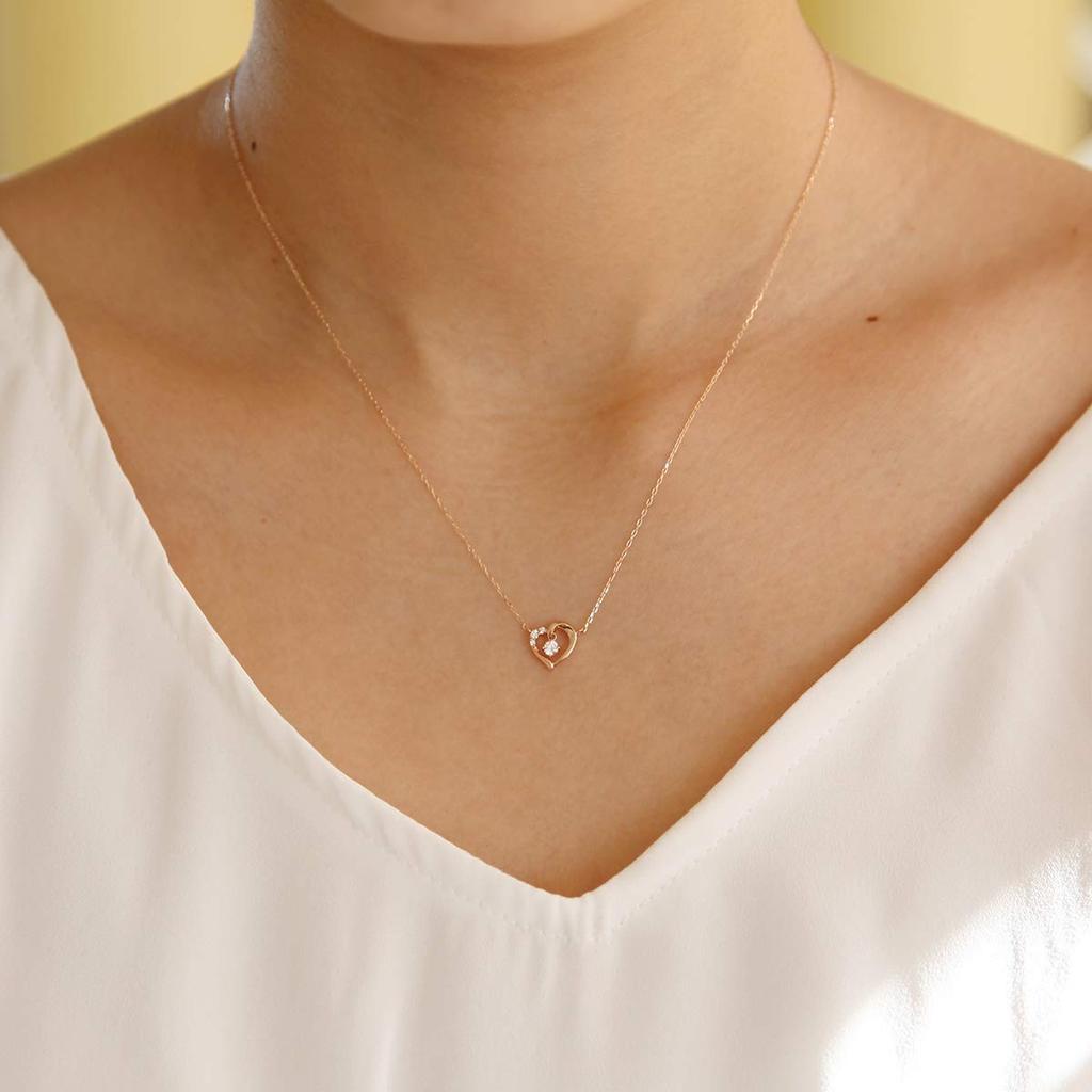 10K Pink Gold Necklace 151736123117 canal4℃ (Canal 4℃) (PG)