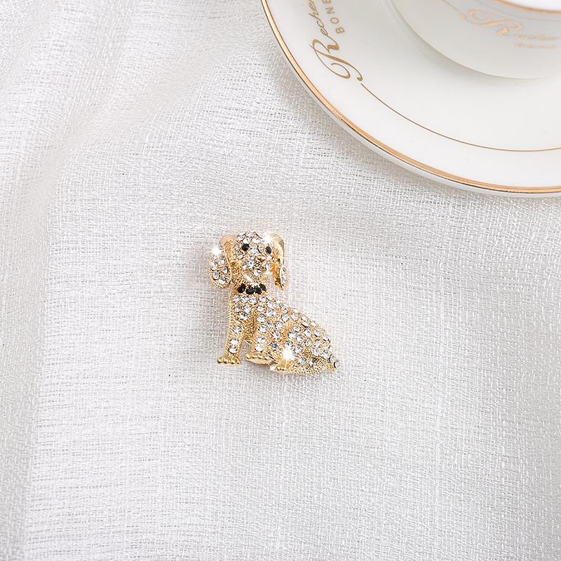 SKEDS Small Size Women Girls Cute Butterfly Owl Crystal Jewelry Brooch Retro Casual Sweater Dress Brooches Animal Badges Corsage