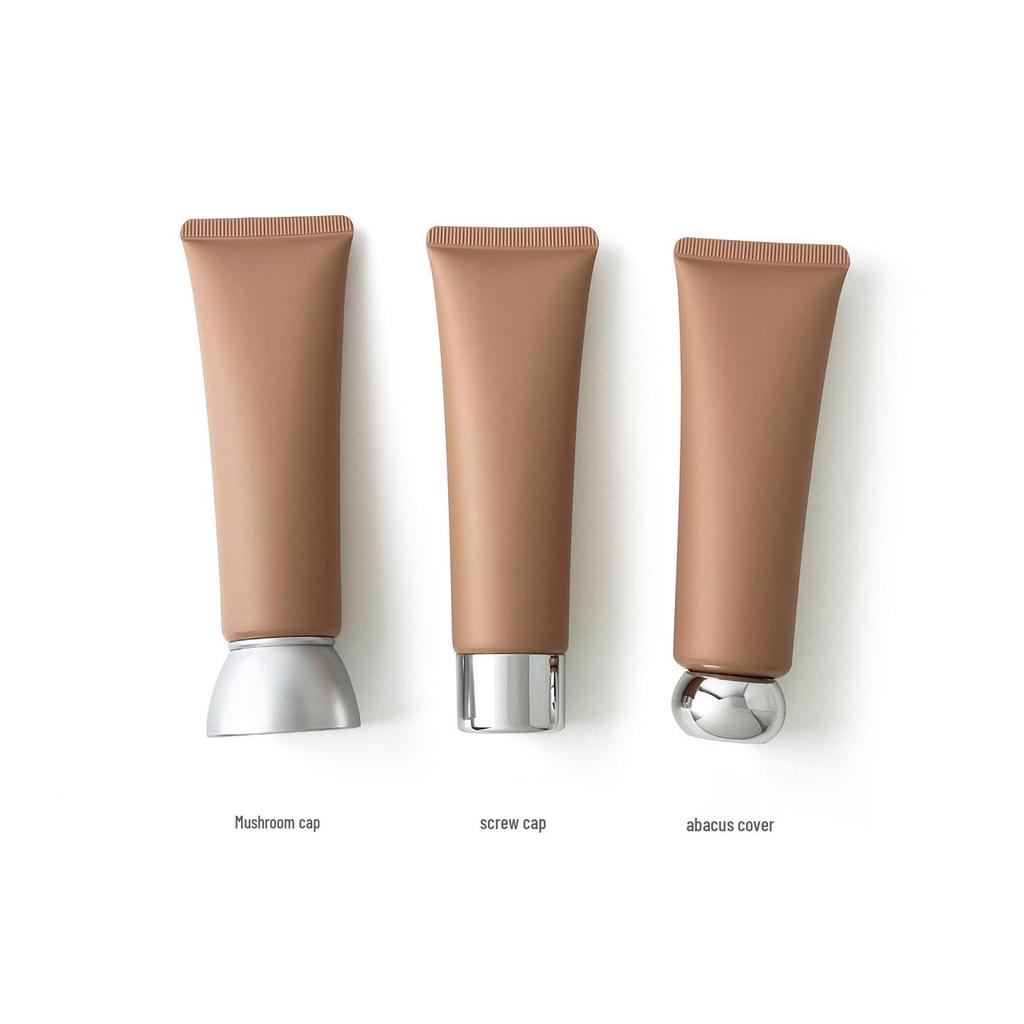 50ml Mattiertes Milchtee-Farben Weichrohr für Handcreme oder Körperlotion - Leere Quetschflasche
