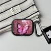 Pink Butterfly Flower Earphone Cases Cover Case For Airpods 2 Pro3 Pro2 4 Pro 3 1