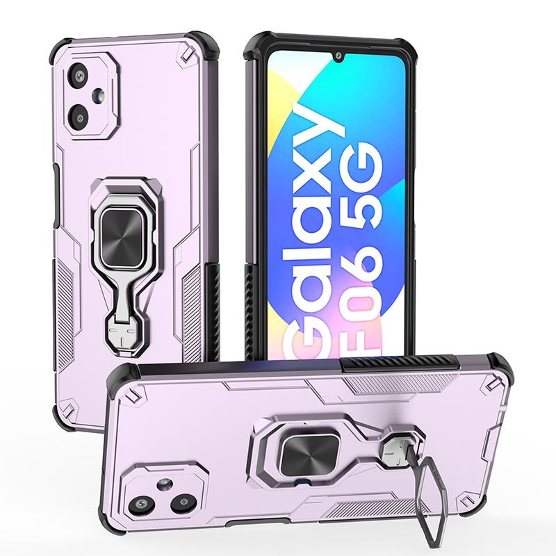 

Lens Protection Kickstand Case For Samsung Galaxy A56 A36 A26 A16 A06 4G 5G Cover Ring Stand Magnetic Bracket Shell Fundas Coque Galaxy A36 5G