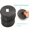 Black Car Trash Can Pack Bag Waterproof Car Trash Bag for Little Leak Proof Car Cooler Bag Car Garbage Bag with Side Pocket