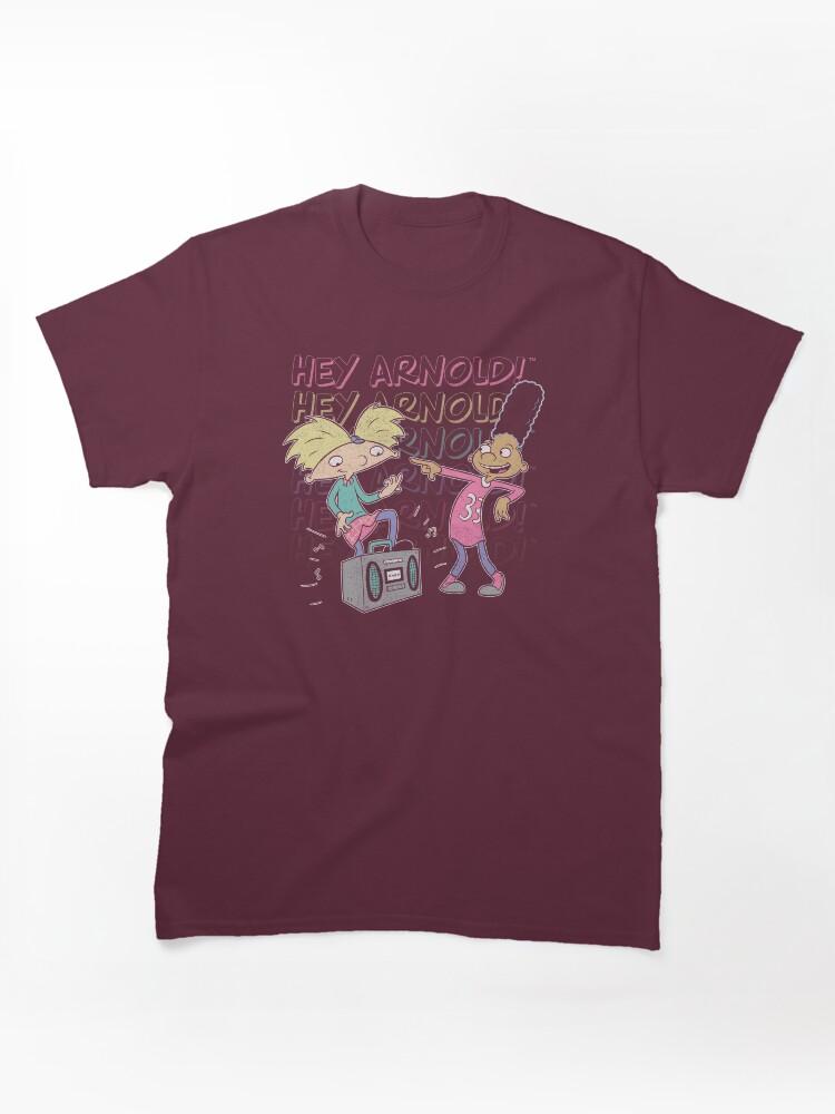 Hey Arnold! Hey Arnold! Arnold And Gerald Boombox Classic Unisex T-Shirt