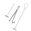 Stainless Steel Veterinary Midwifery Hook Tong Hook Breeding Equipment Livestock Tool