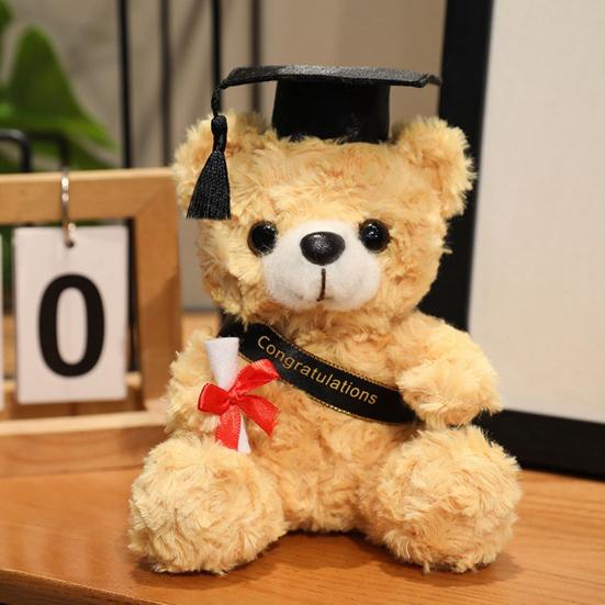 Personalized Graduation Gifts 2026 for Her, 7-Inch Teddy Bear, Soft Plush Graduation Mascot for College High School, Grade Graduation Gifts