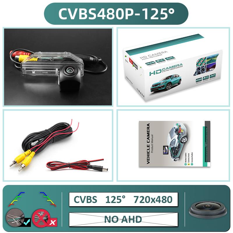 GreenYi 170 Degree AHD 1920x1080P Special Vehicle Rear View Camera for Mazda 6 Mazda6 Ruiyi RX-8 Atenza GH 2007-2013 Car CVBS480P-125deg