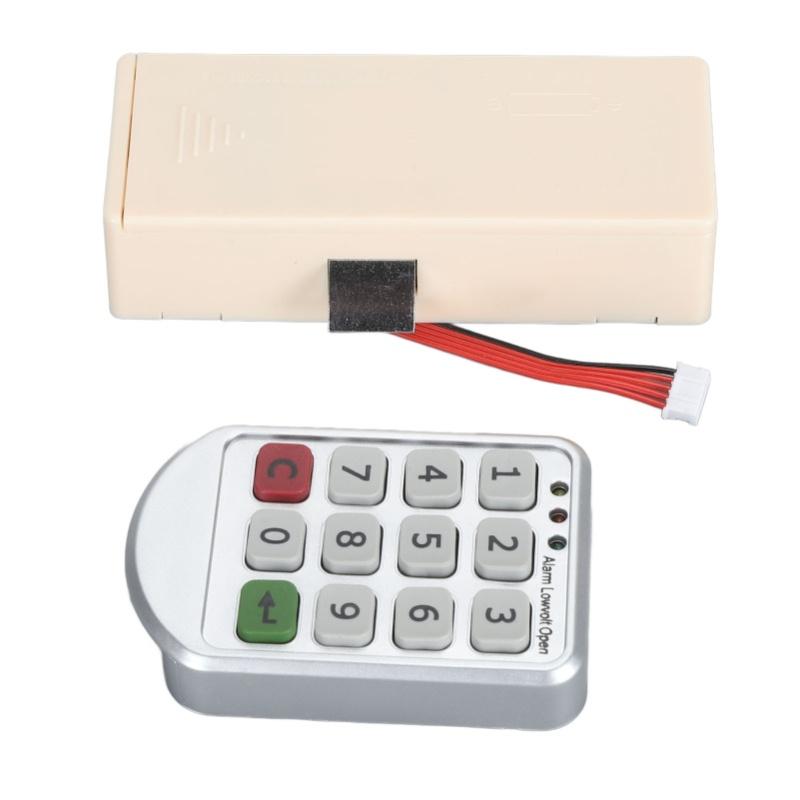 Digital Electronic Coded Lock Keyless Entry Cabinet Password Lock Keypad Lock For Wardrobe Shoe Cabinet Bedside Table