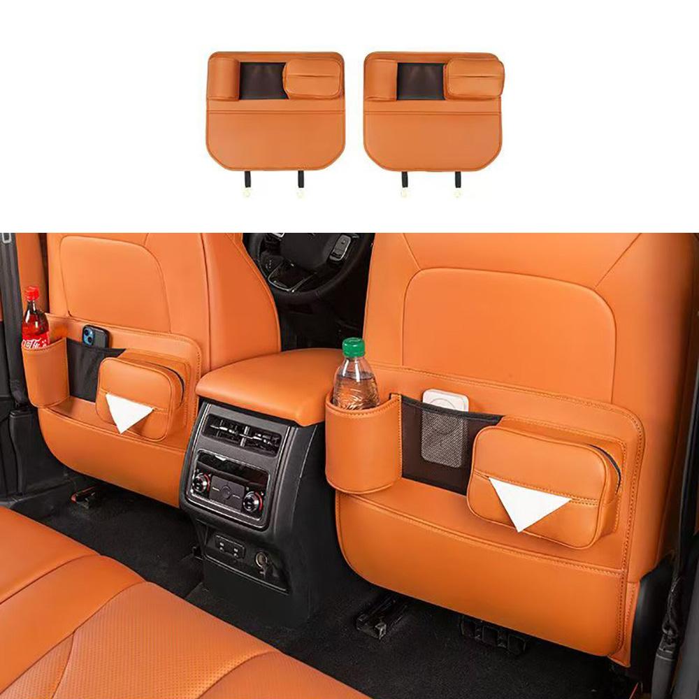 Fit For Haval H9 II 2026 2026 2nd Gen Seat Anti Kick Pads Second Row Backrest Storage Pads Interior Leather Protection Pads