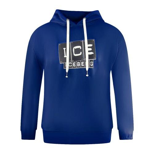Ice Iceberg Men's Big Logo Hoodie