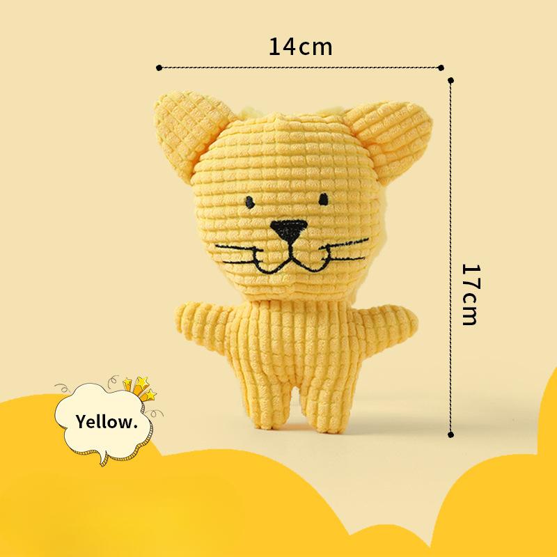 

Новые плюшевые игрушки для питомцев, очищающие зубы, плюшевые игрушки в виде кукурузы со звуком, игрушки для собак, кошек, питомцев львиный