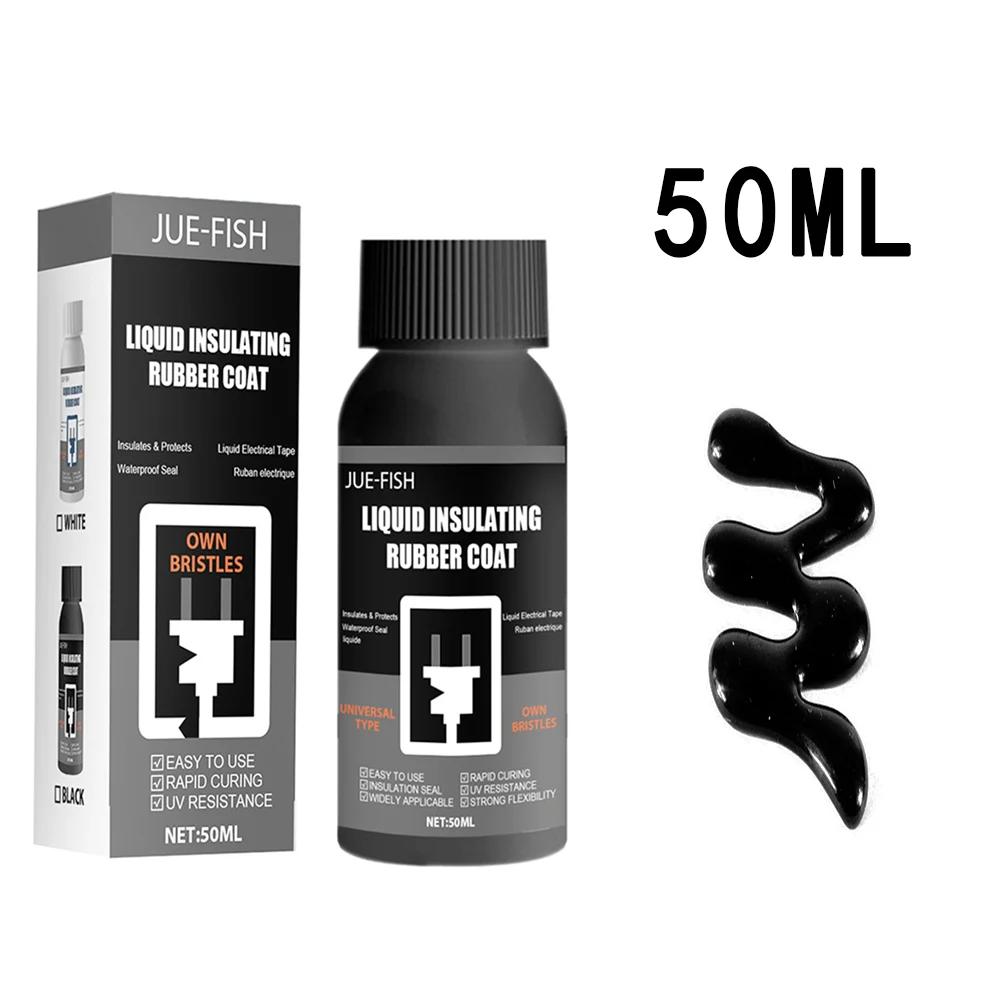 30/125ml Waterproof UV Protection Liquid Insulation Electrical Tape Tube Paste Fast Rubber Fixed Dry Insulating Sealing Glue