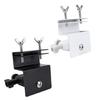 Universals Solars Panel Mount Aluminum Alloys Adjustable Gutters Brackets 360 Rotate Enhances Energy Efficiency