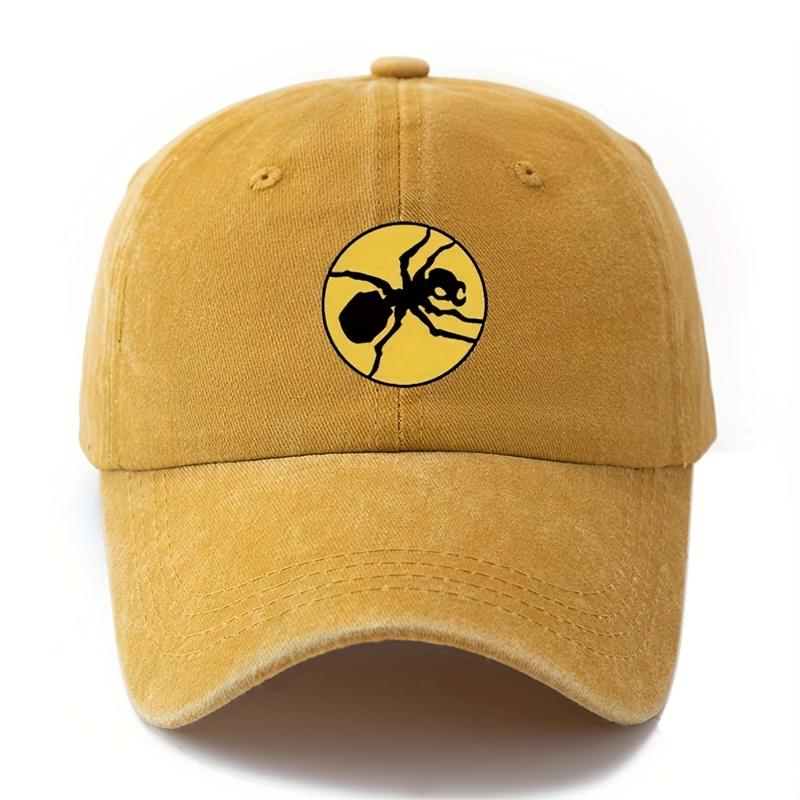 Cappellino da Baseball Ant Stampato Taglia Regolabile Unisex con Visiera Curva Cappello alla Moda e Versatile per Esterno Leggero Cappello Protezione Solare