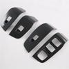 For MG HS 2020-2024 ABS Carbon Fiber Car Windows Lift Switch Panel Cover Trim Interior Accessories