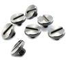 2 Sets Shirogoro Knives Style 416 Stainless Steel Material Knife Handle Lock Screws Rivet Nail Bolt Fastener DIY Making Part