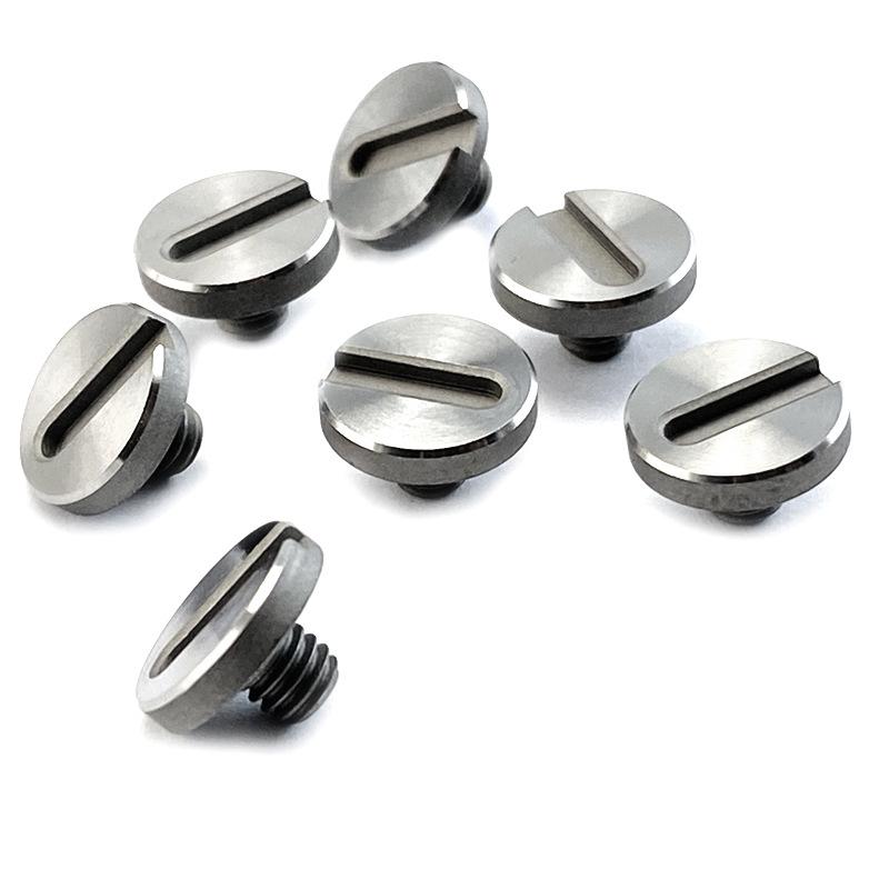 2 Sets Shirogoro Knives Style 416 Stainless Steel Material Knife Handle Lock Screws Rivet Nail Bolt Fastener DIY Making Part