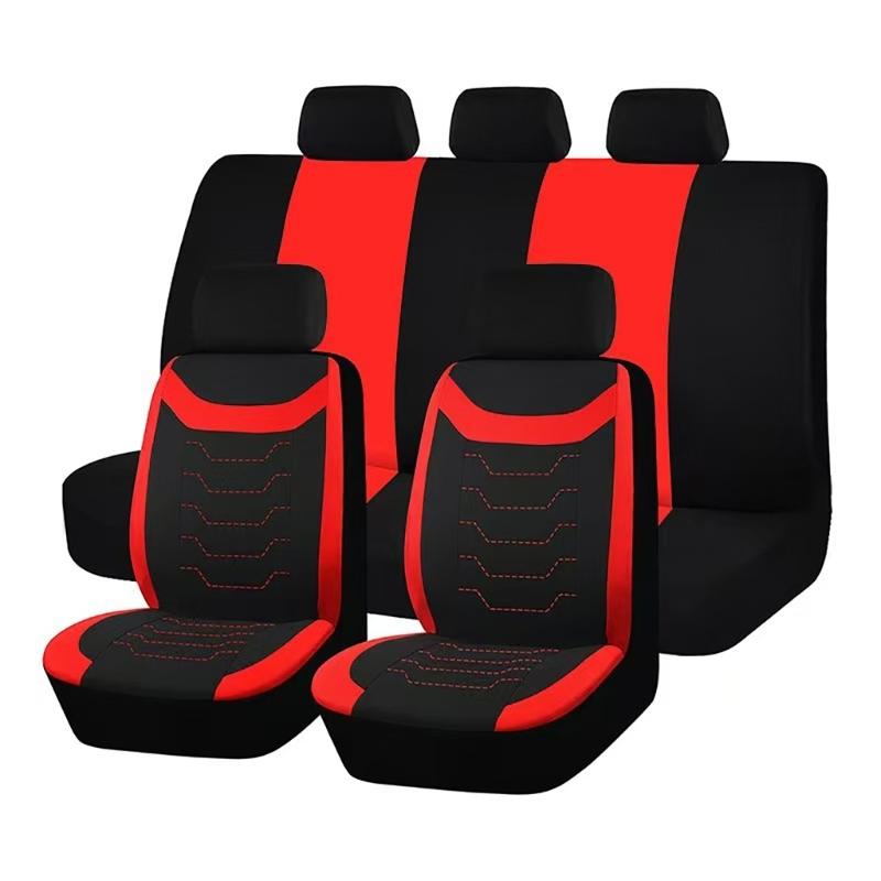 Universal Vehicle Textured Pattern Car Seat Covers For Stylish Appearance Comfort And Seat Protection