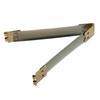 10x Shrapnel Purse Making Supplies Metal Frame , Bronze, 9x1.4 cm