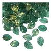 50Pcs Glass Camellia Tea Pendant 26 x 18mm Leaf Size DIY Jewelry Making Beads Set for Necklaces Bracelets Earrings