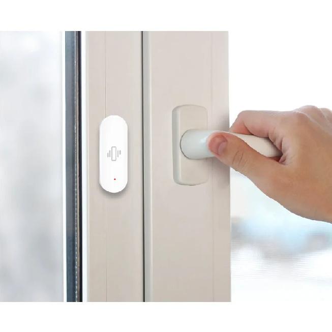 Tuya Smart Home WiFi Vibration Sensor Detection Smart Life APP Notification Real-Time Motion Shock Alarm History Record Security