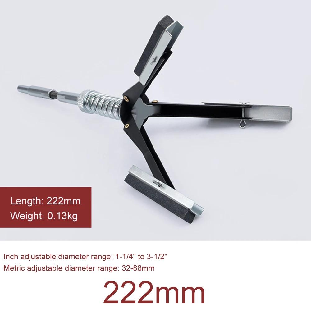 Three-jaw Cylinder Sander Inner Diameter Grinder Steel Car Engine Brake Cylinder Bore Hone Tool Flexible Shaft Honing 51-177mm