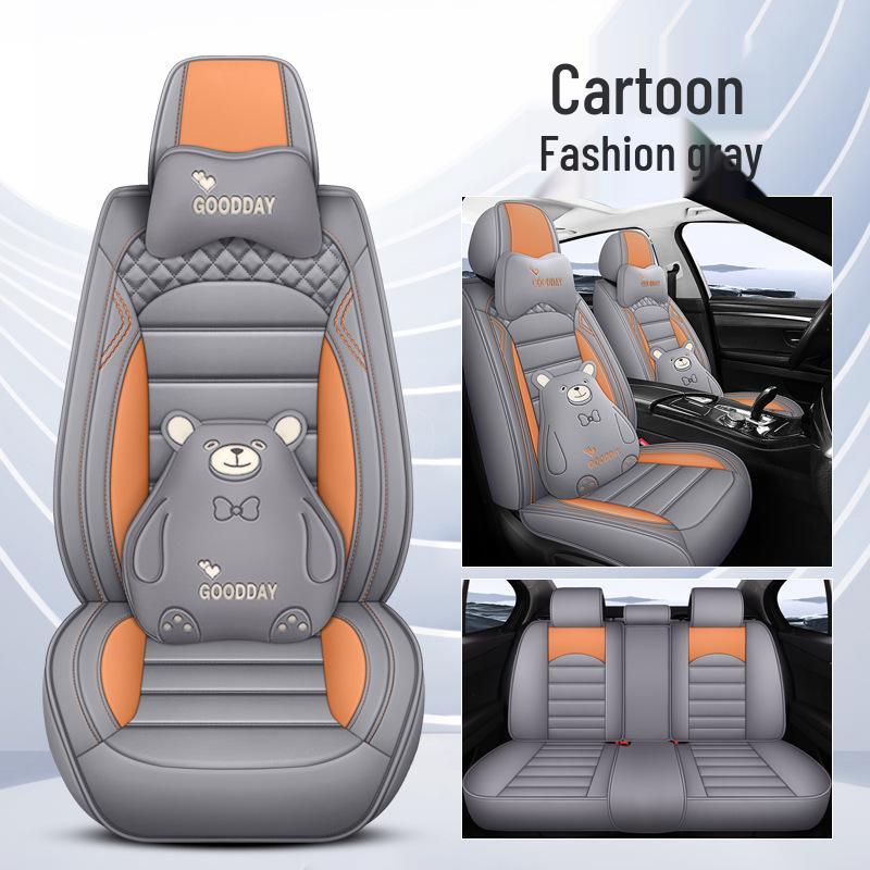 Sonata Mingtu Premium Full Leather Universal Car Seat Cushion