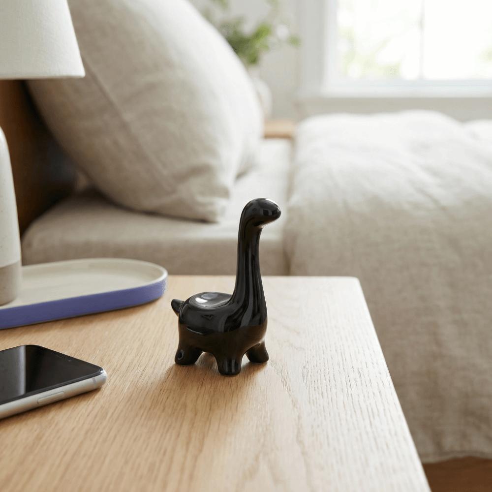 Cute Dinosaur Jewelry Storage Rack 3D Print Decoration Crafts Cute Alpaca Ring Storage Rack  Office