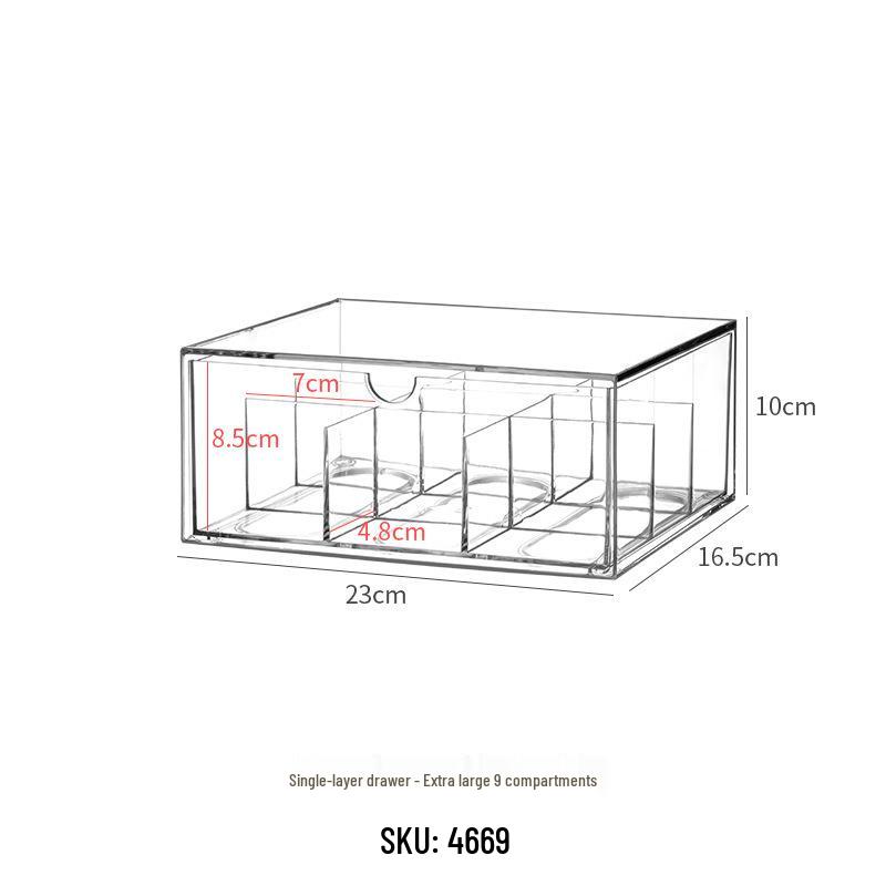 Acrylic Pen Holder: High-Capacity Transparent Storage Tube for Student Dorms and Office Desktops.