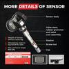 Autel TPMS Sensor 1-Sensor, MX-Sensor 315MHz + 433MHz Metal Valve, Programmable Universal Specially Built for OEM Sensors Replacement, Work with