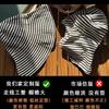 Bucket hat women's spring and summer new striped face small visor big brim sun protection hat beach high-end sun hat