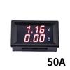 1.16'' 1-111V 11A 11A 111A LED Digital Voltmeter Ammeter Voltage Meter Volt Detector Tester Monitor Panel