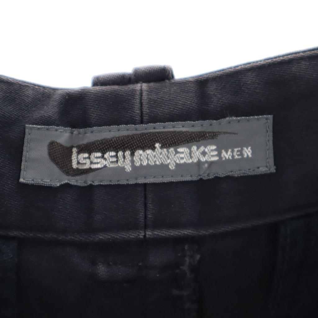 ISSEY MIYAKE MEN 80s Made in Japan Vintage Brush Tag Tapered pants S Navy Men's Used