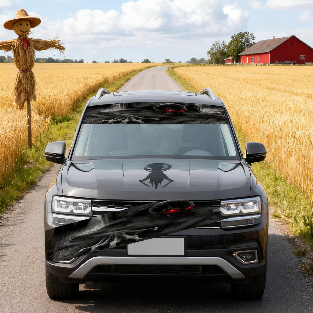 Transparent Car Windshield Sticker