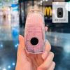 Diamond Pink ICAR for Mercedes Benz A C E S G Class GLC CLA GLB 200 2024 CLE W205 W213 W222 X167 W177 Key Case Cover Fob Chain
