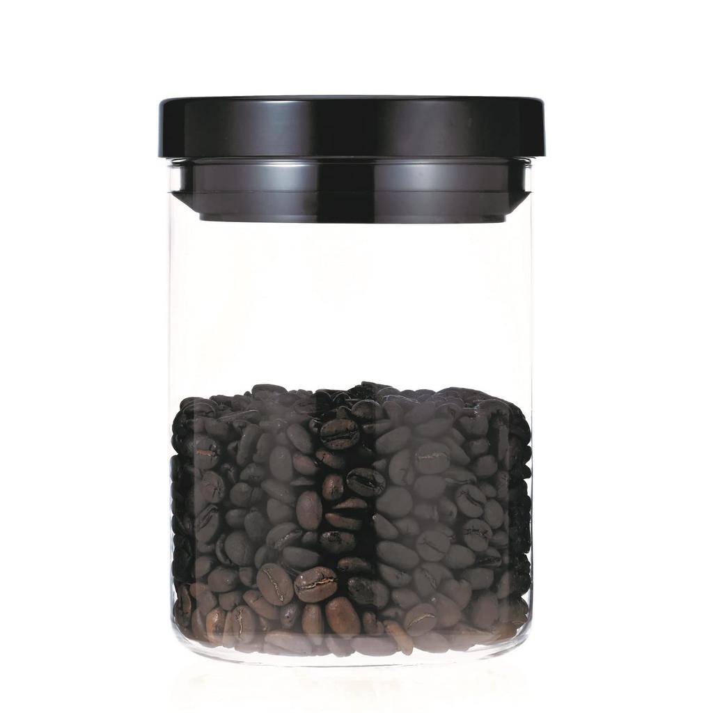 Hario Coffee Canister M Black MCNR-200-B