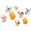 Ceramic Vertical Hole Hand-painted Beads Loose Spacer Charms for DIY Bracelet Necklace Jewelry Making Accessories