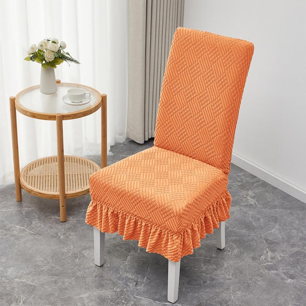 Stretchable Dining Chair Covers Thickened Universal Seat Covers for Chairs Stools with Backrest