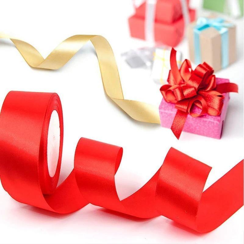Ribbon Roll Satin Ribbon Wholesale Fabric Tape for Crafts Gift Satin Ribbon for Bows Artificial DIY Apparel for Sewing