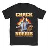 Chuck Norris Největší Všechny Doby Tričko 2026 Léto Nové Horký Prodej Unisex Dámská Móda Ležérní Bavlněné Oversized Tričko Y2K